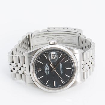 ROLEX, Oyster Perpetual datejust, wrist watch, 36 mm,