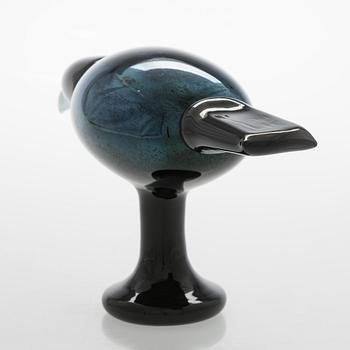 Oiva Toikka, a glass bird "Falcon". Signed Oiva Toikka Nuutajärvi.