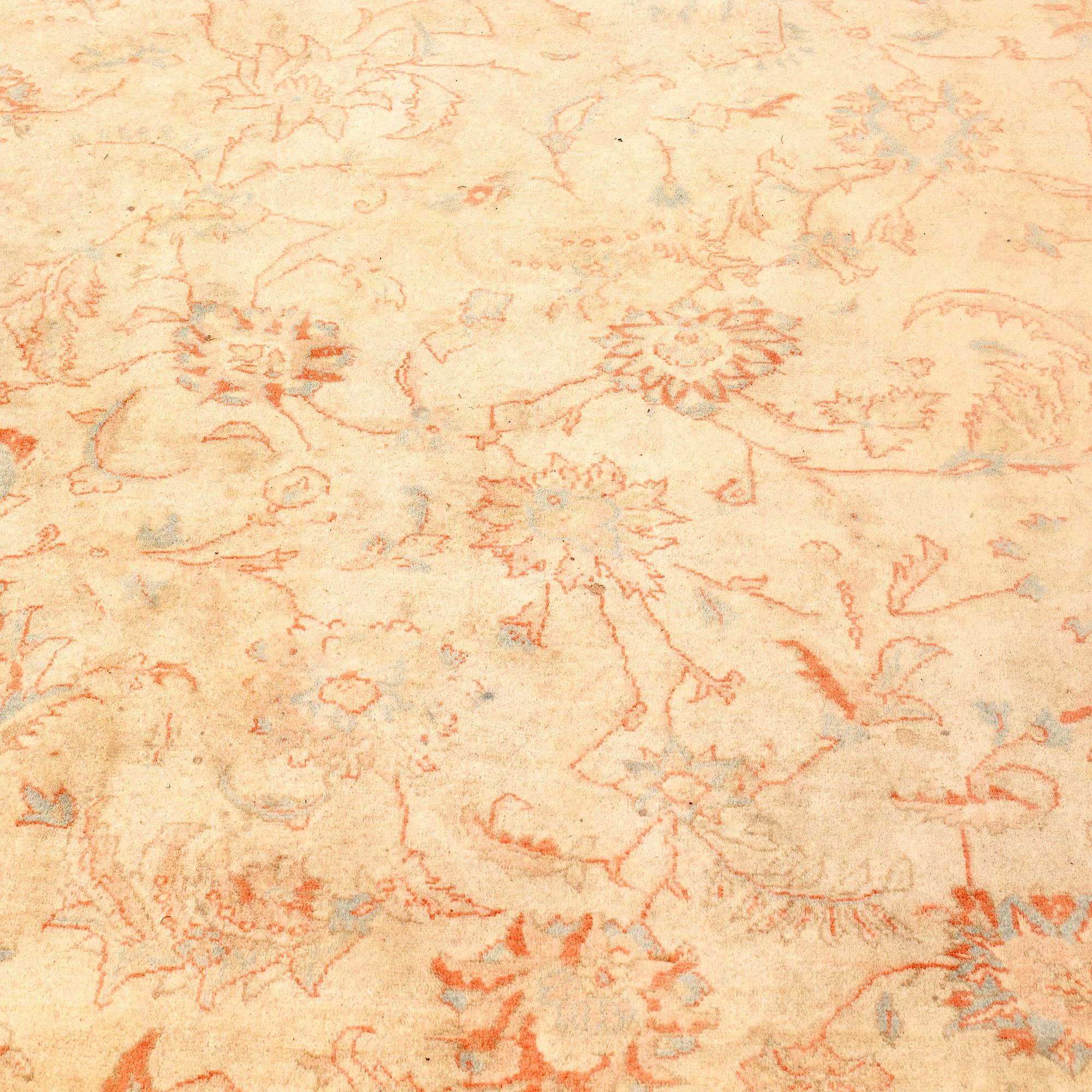 Matta Orientalisk, s.k. Ziegler design, ca 229 x 220,5 cm.