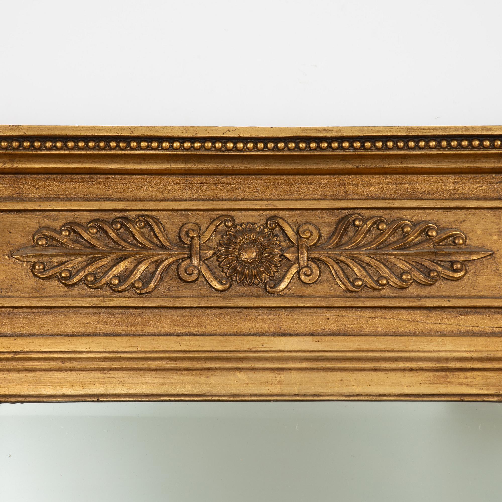 A Late Gustavian Mirror, circa 1800.