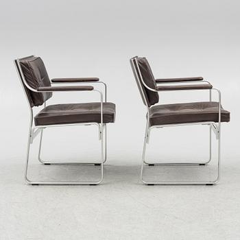 Karl Erik Ekselius, a pair of 'Mondo' armchairs, JOC, 1970s.