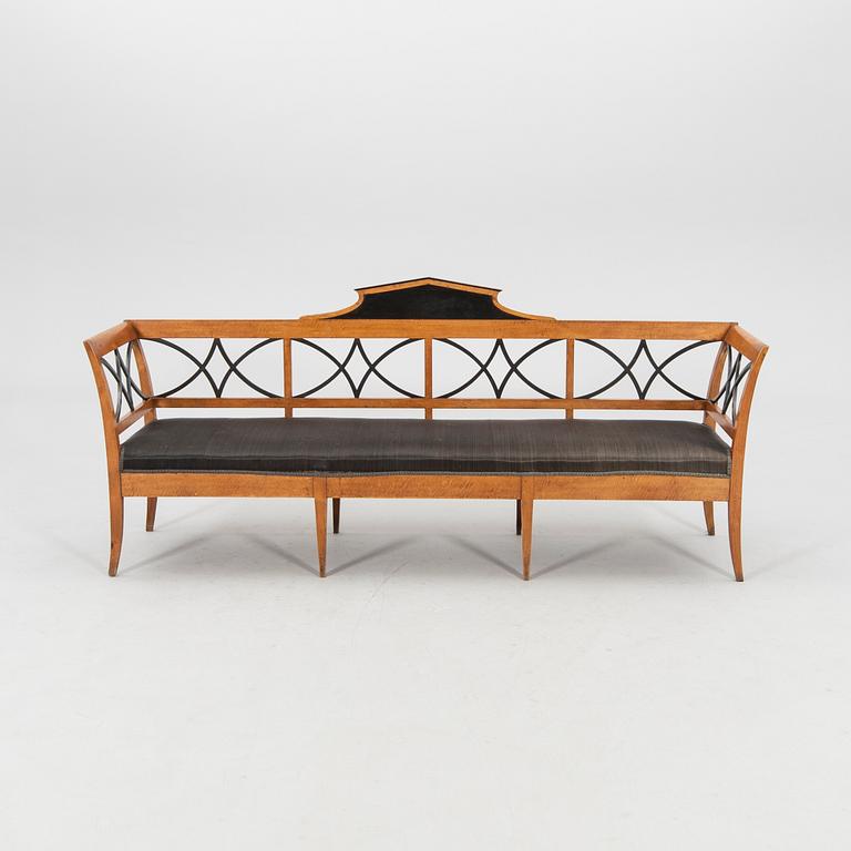 Sofa, late Empire, mid-19th century.