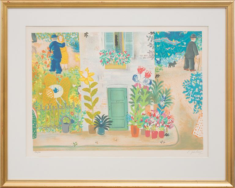 LENNART JIRLOW, färglitografi, signerad och numrerad 296/310.