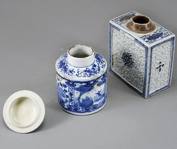 PARTI PORSLIN, 4 delar, Kina, 1700-tal.