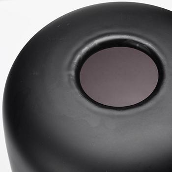 Anne Nilsson, a glass vase with cover, Kosta Boda, Sweden, limited ed 2/30.