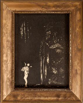 JOHN BAUER, 10 st, litografier, osignerade.