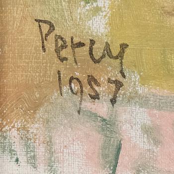 ARTHUR PERCY, olja på duk, signerad och daterad 1957.