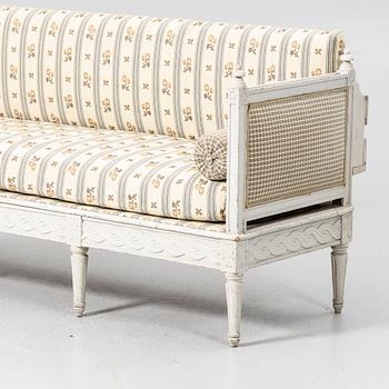 Soffa, gustavianskt provinsarbete, 1700-tal.