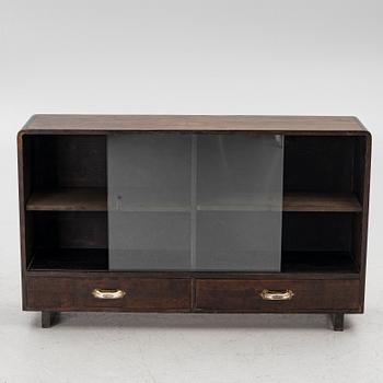 A bookcase, 1930s/1940s.