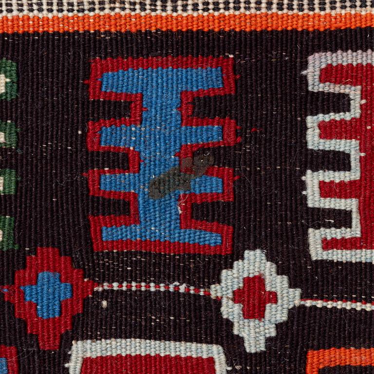 Carpet, Kelim, Iran, semi-antique, approx. 300 x 175 cm.