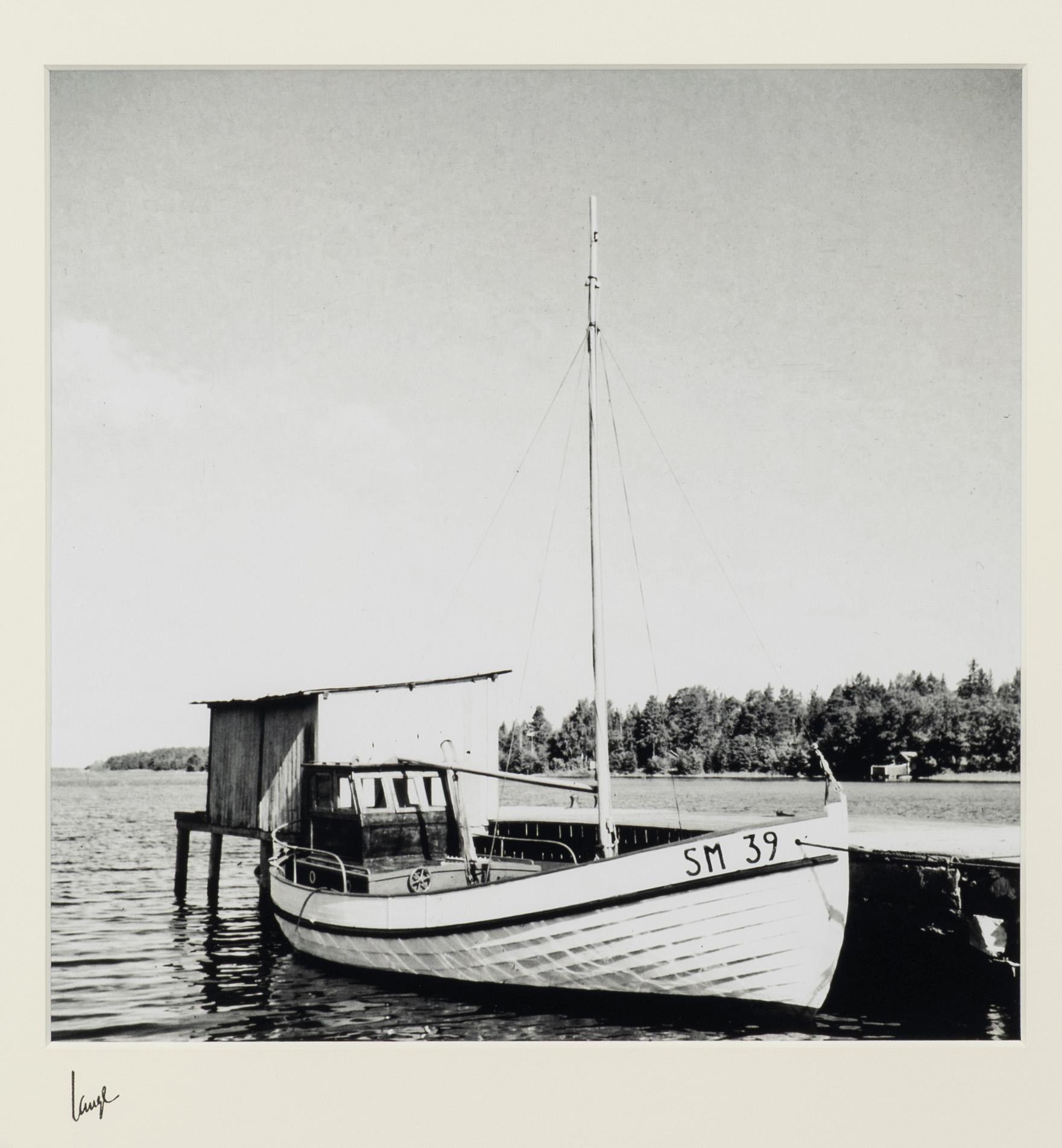 Åke Lange, "Båt SM 39 Sandhamn".