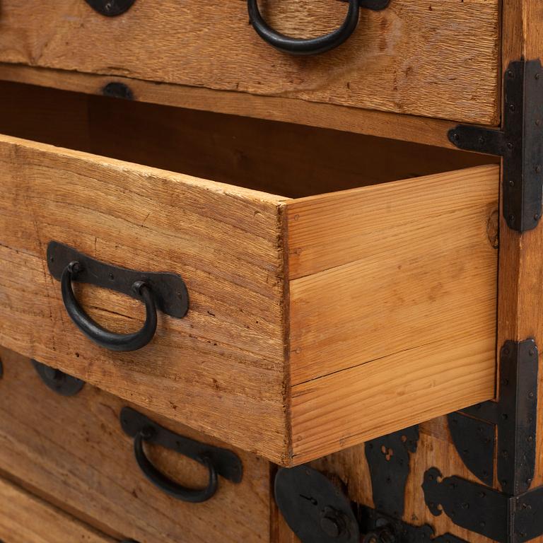 A Japanese Tansu/chest, 20th Century.