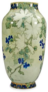 1325. An Edmond Lachenal Art Nouveau stone ware vase, France ca 1880-1900.
