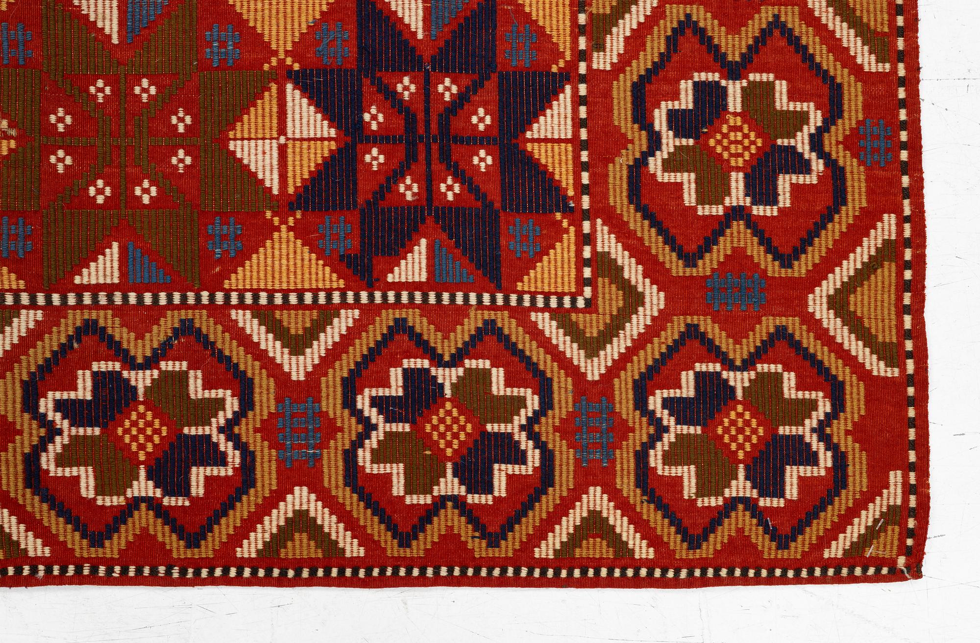 A textile, Scandinavia, circa 1900, c. 195-200 x 130 cm.