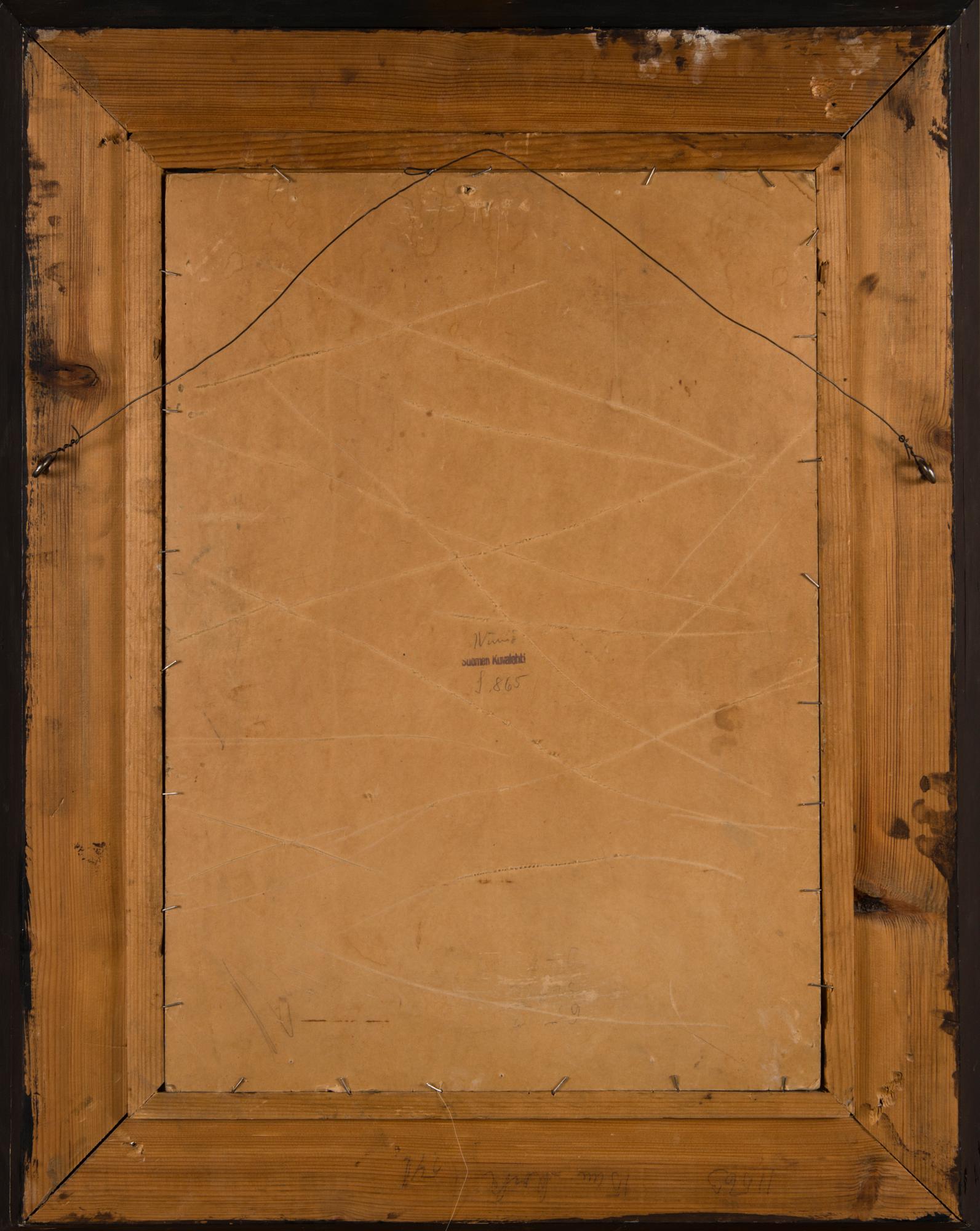 AARNO KARIMO, gouache, signed.