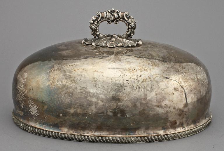 STEKHUV, nysilver, sekelskiftet 1800/1900-tal.