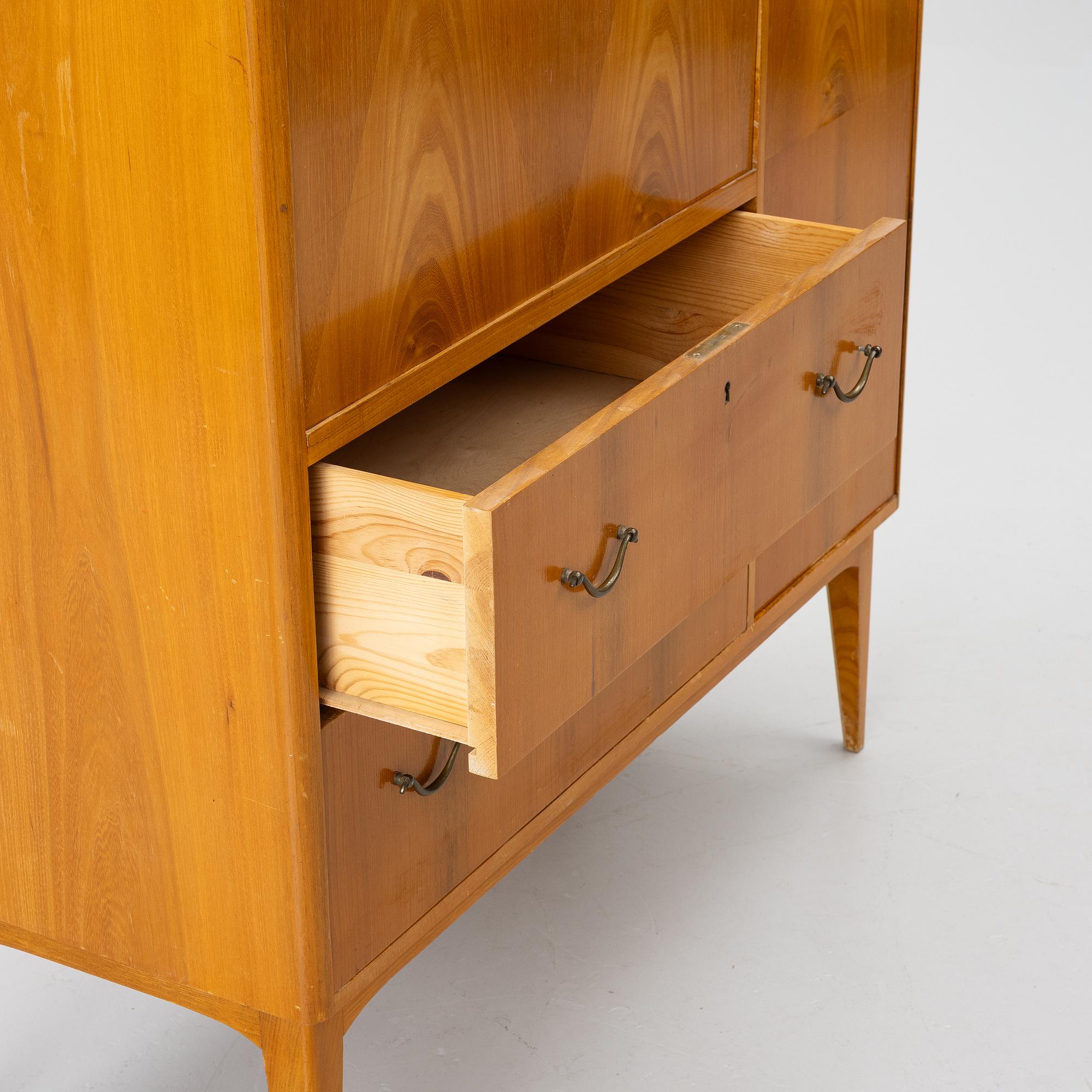 Secretaire, mid-20th century.