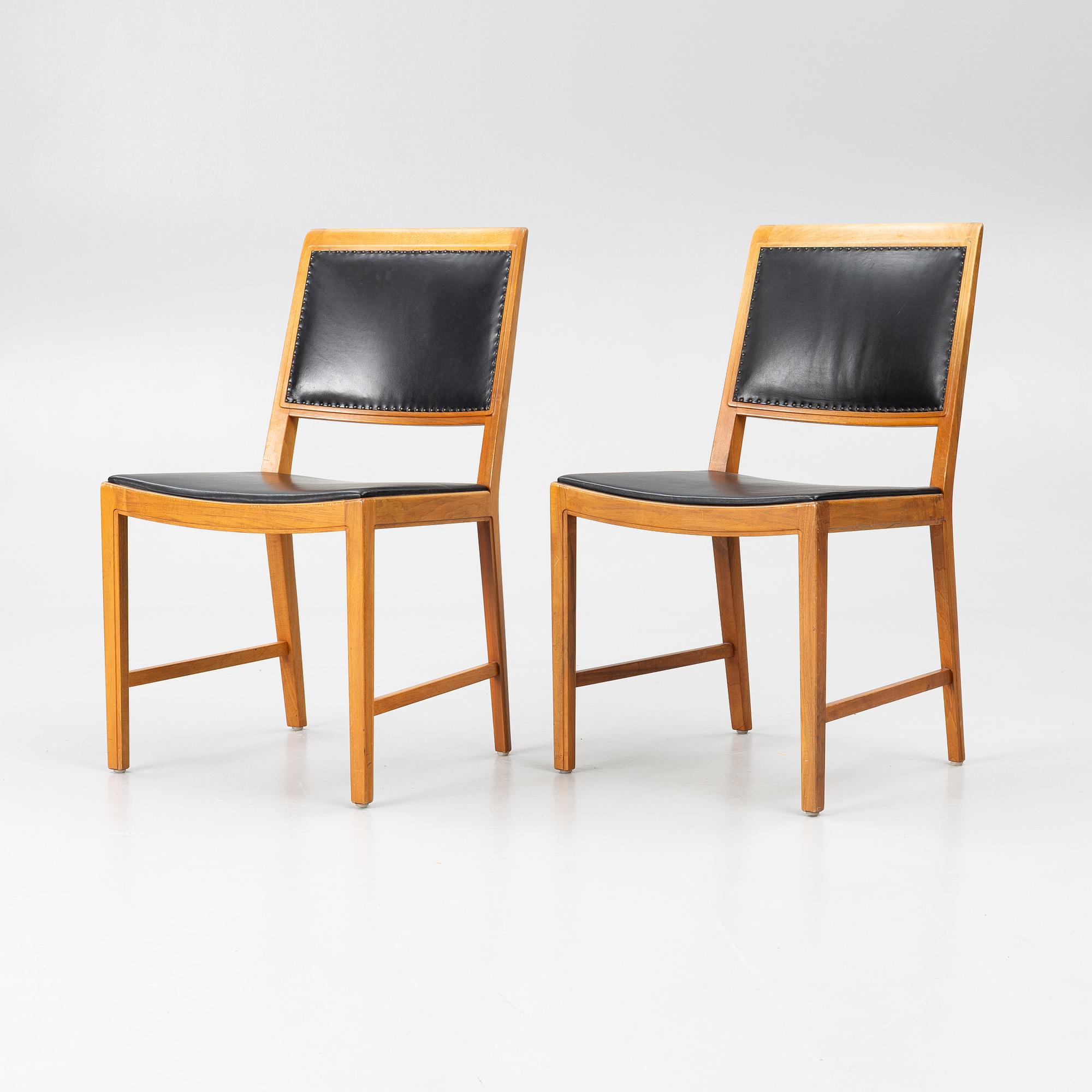 Bertil Fridhagen, dining group, 7 pieces, "Diamant", Bodafors, 1960s.