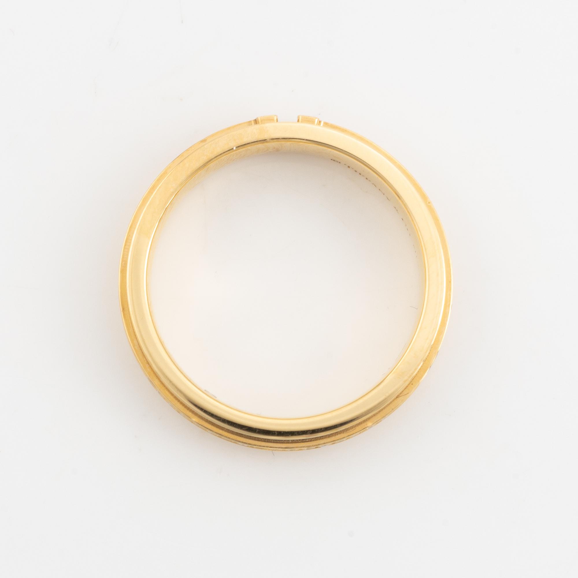 Tiffany & Co, Ring with brilliant-cut diamonds.