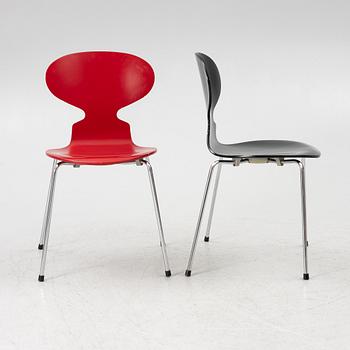 Arne Jacobsen, four 'the Ant chair", Fritz Hansen.