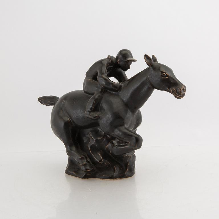 Michael Andersen & son sculpture glazed stoneware Denmark.