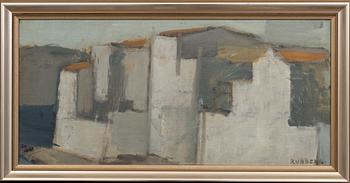 GUSTAV RUDBERG, oil on panel signed.
