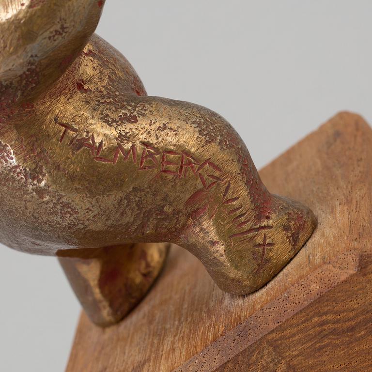 THOMAS ALMBERG, skulptur, brons, signerad T. ALMBERG och numrerad VIII/X.
