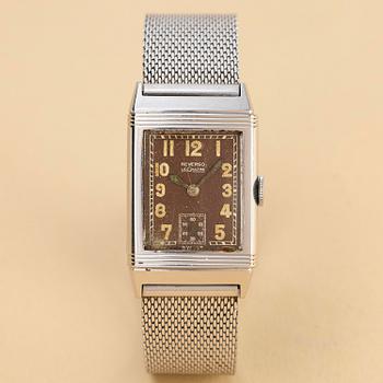1086. LeCoultre, Reverso, "Brown dial", ca 1933.