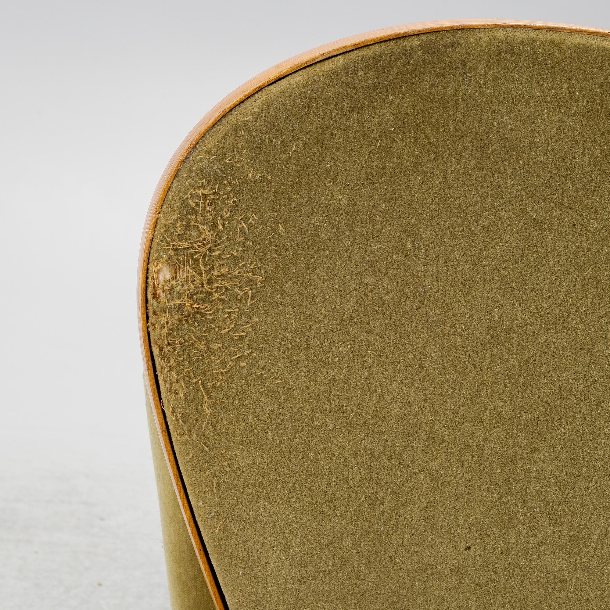 Fåtöljer, ett par, 1940-tal.