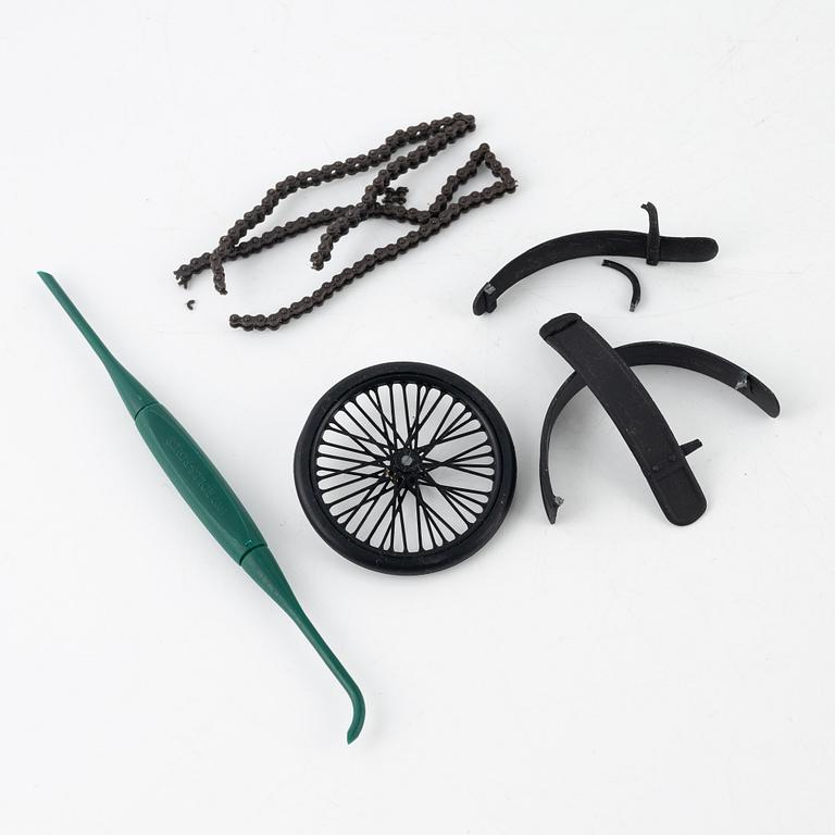 Eight Franklin Mint die cast car models.