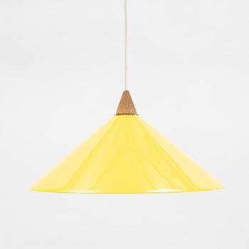 An acrylic and oak ceiling light, Luxus, Vittsjö.