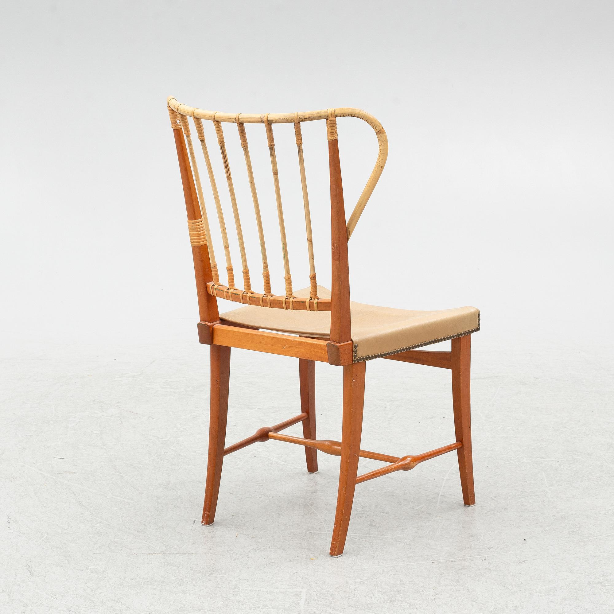 Josef Frank, a chair, model B1179, Svenskt Tenn.