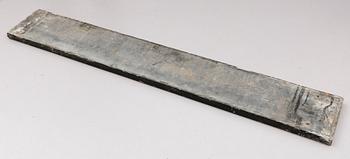 REKLAMSKYLT, trä, 1900-talets andra hälft.