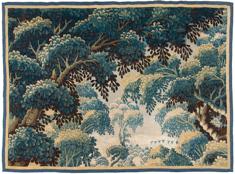 A 18th century Flemish tapestry panel.