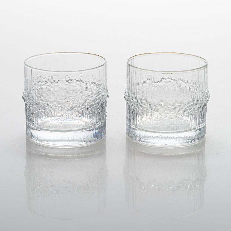 Tapio Wirkkala, a 24-piece set of "Niva" glassware, Iittala. In production 1972-1992.
