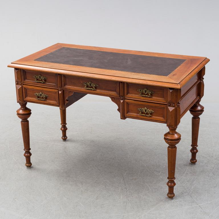 A late 19th century neo Renaissance desk.