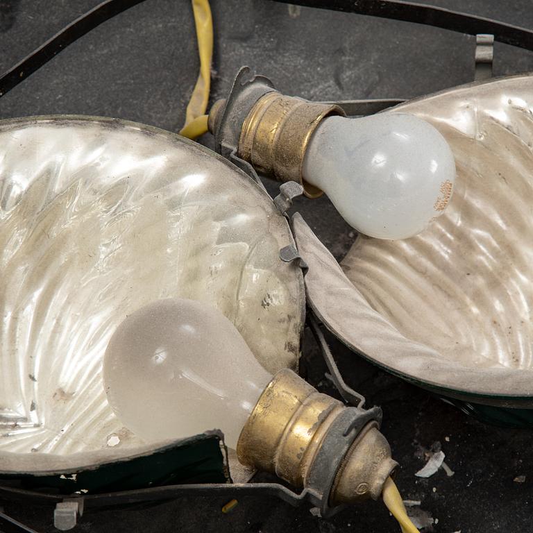 An Empire style lamp, early 20th Century.