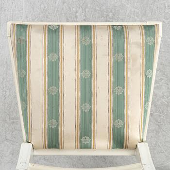 Chairs, 6 pcs, Gustavian style, in the Bellman model, 20th century.