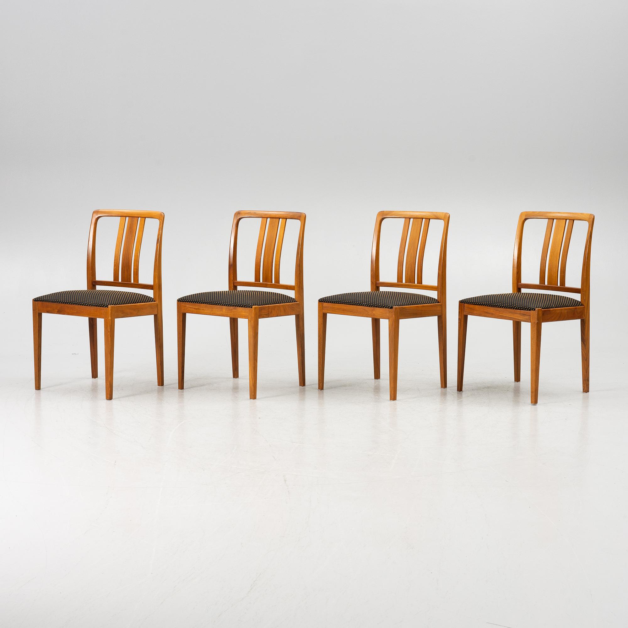 Bertil Fridhagen, stolar, 4 st, Bodafors.