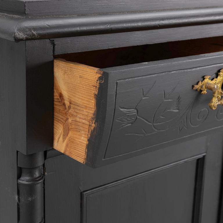 A sideboard, circa 1900.