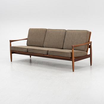 Erik Wørts, a 'Kolding' teak sofa, IKEA, 1960's.