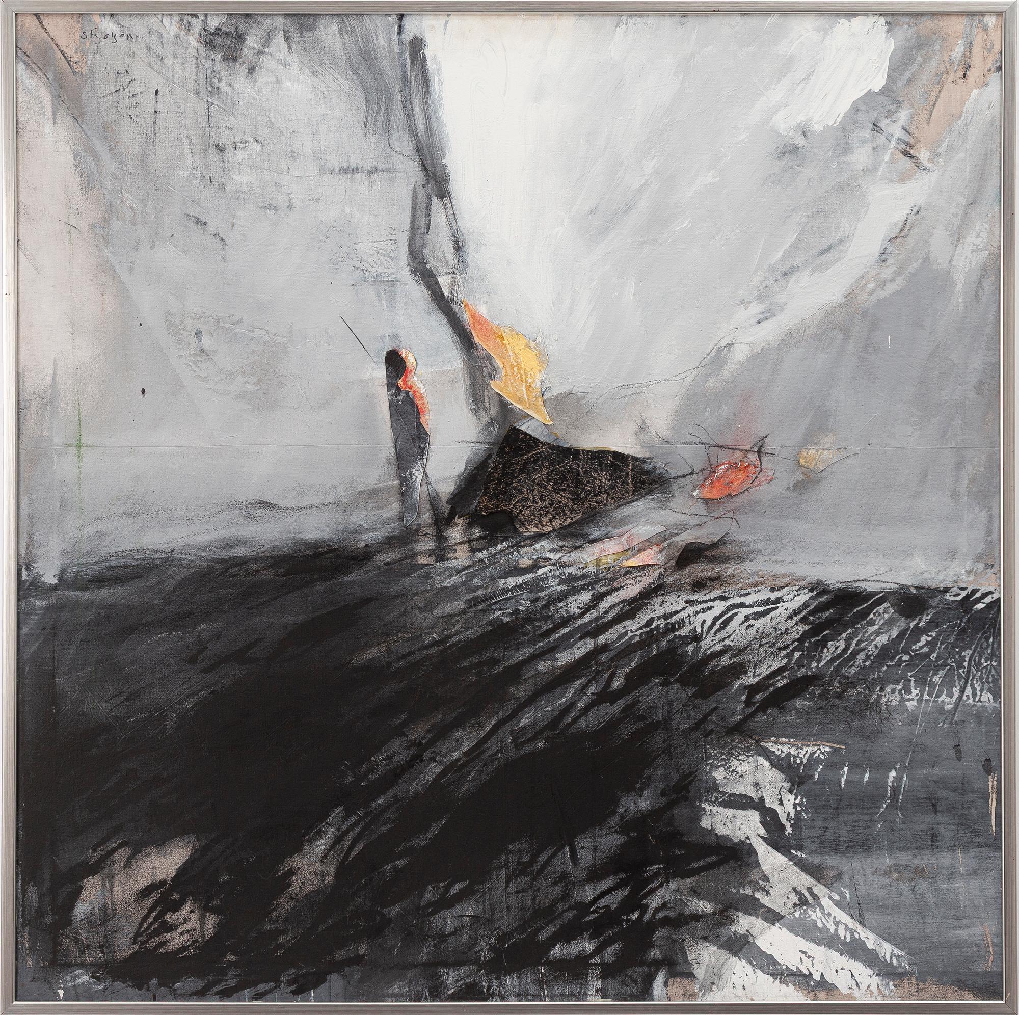 Stig Olson, "Vårbränning på Närkeslätten".