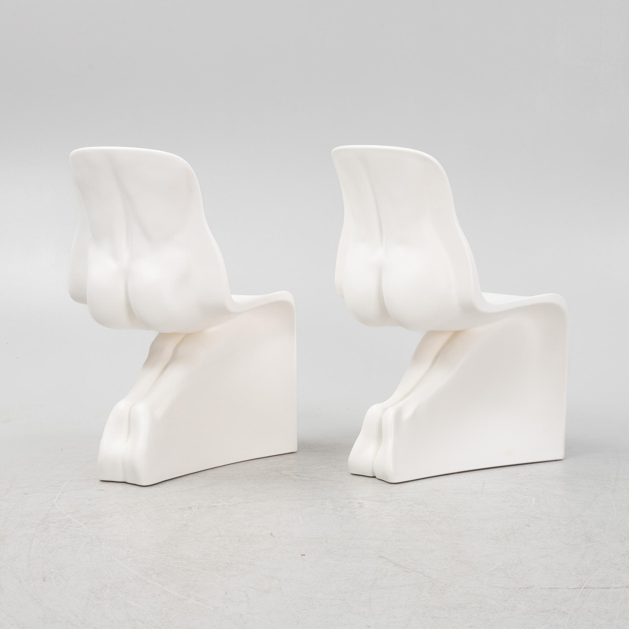 Fabio Novembre, stolar, ett par, "Him & Her", Casamania, Italien, 2000-tal.