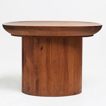 Axel Einar Hjorth, a stained pine "Utö" table, Nordiska Kompaniet, Sweden 1930's.