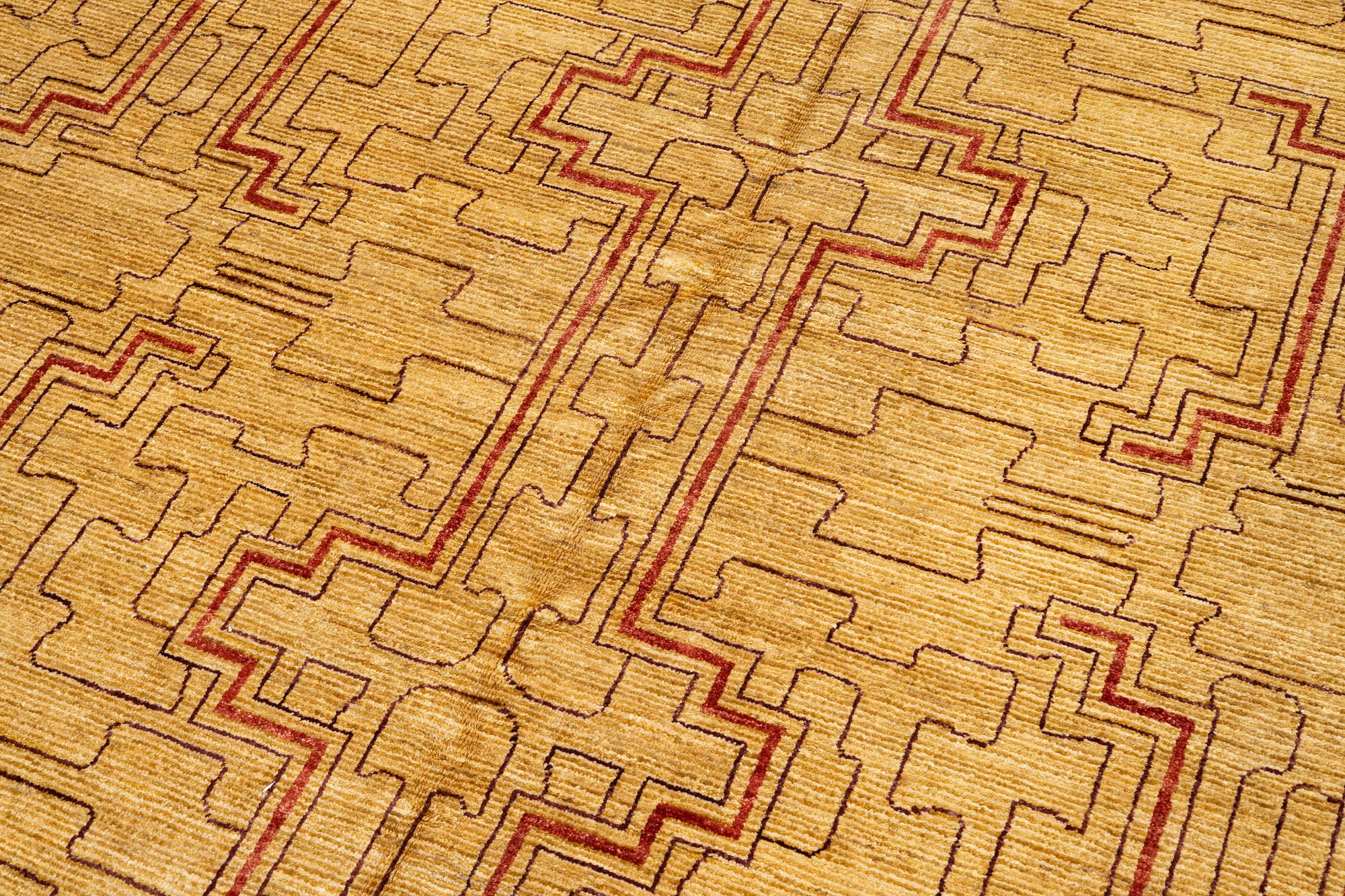 Rug, modern, Afghanistan, approx. 300 x 250 cm.