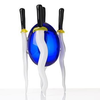 ERNST BILLGREN, a "Lena" glass sculpture, Berengo studio, Italy, ed. 7/29.