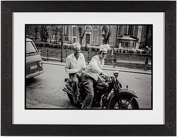 CARL JOHAN DE GEER, photograph signed on the back of the frame.