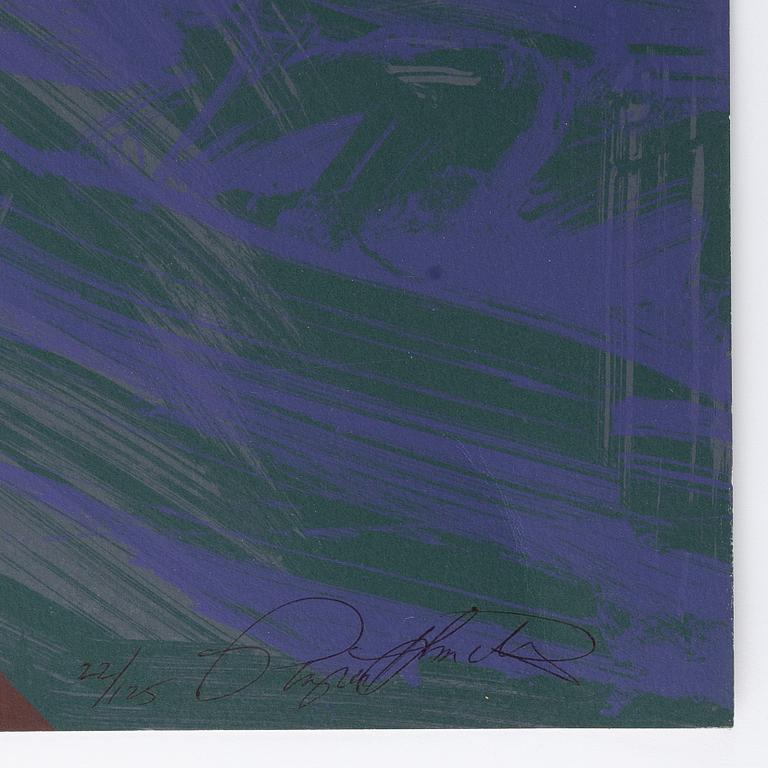 Rupert Jasen Smith, färgserigrafi, 1988, signerad 227125.