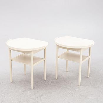 Sven Engström & Gunnar Myrstrand, a pair of bedside tables, presumably Bodafors, Sweden, 1960's.