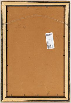 Georg Pauli, oil on paper-panel, signed.